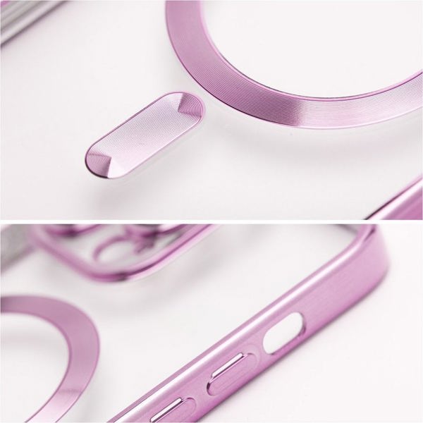 OEM Θήκη ELECTRO MAG COVER συμβατή με MagSafe για IPHONE 14 ροζ χρυσό