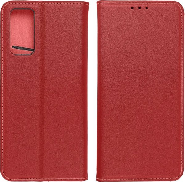 OEM Καμπύρα SMART PRO Βιβλίο δερμάτινο για SAMSUNG A55 5G μπορντό