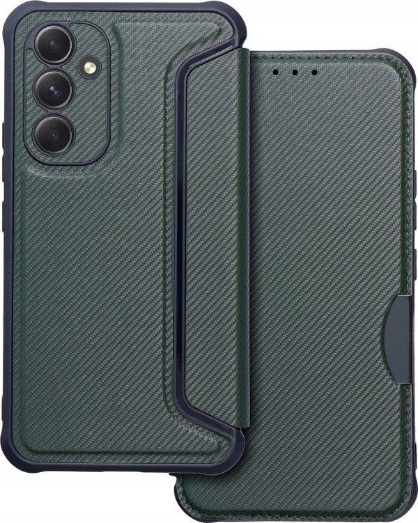OEM Θήκη RAZOR Book για SAMSUNG A54 5G σκούρο πράσινο