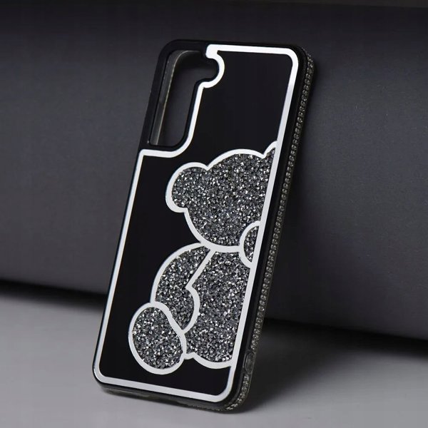 OEM Θήκη TEDDY BEAR για SAMSUNG A54 ασημί