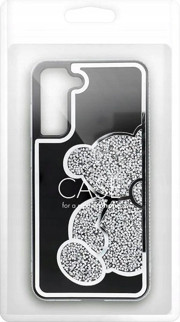 OEM Θήκη TEDDY BEAR για SAMSUNG A54 ασημί