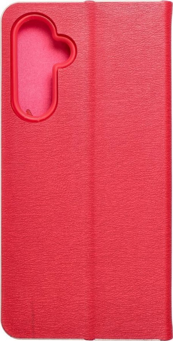 OEM Kabura LUNA Book Gold do SAMSUNG A54 5G czerwony