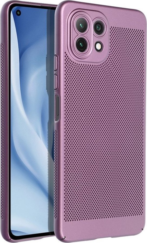 OEM Θήκη BREEZY για XIAOMI Mi 11 Lite 5G / Mi 11 Lite LTE 4G / Mi 11 Lite NE μωβ