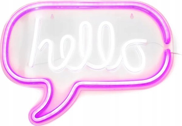 OEM Neon LED USB - μοντέλο Hello