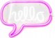 OEM Neon LED USB - μοντέλο Hello