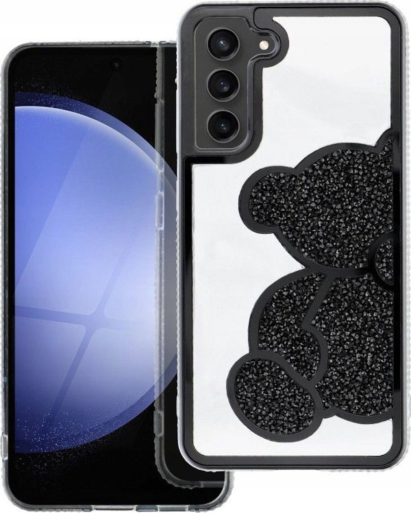 OEM Θήκη TEDDY BEAR για SAMSUNG S24 Ultra μαύρο