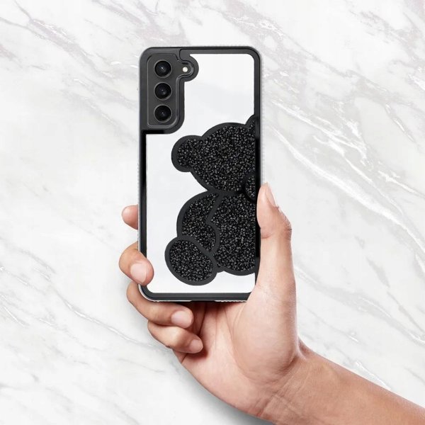 OEM Θήκη TEDDY BEAR για SAMSUNG S24 Ultra μαύρο