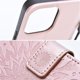 OEM Θήκη MEZZO Book για SAMSUNG S23 mandala ροζ χρυσό