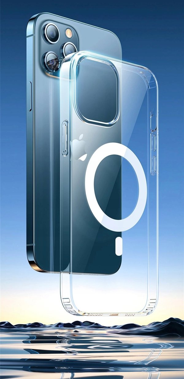 Θήκη OEM CLEAR MAG COVER (MID) συμβατή με MagSafe για IPHONE 12 διάφανη 14065851 5903396275463