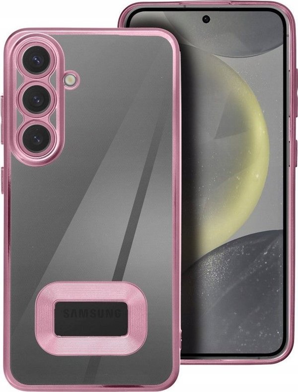 OEM Θήκη GLAM για SAMSUNG A55 5G ροζ πούδρας
