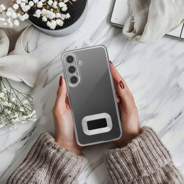 OEM Θήκη GLAM για SAMSUNG A55 5G ροζ πούδρας