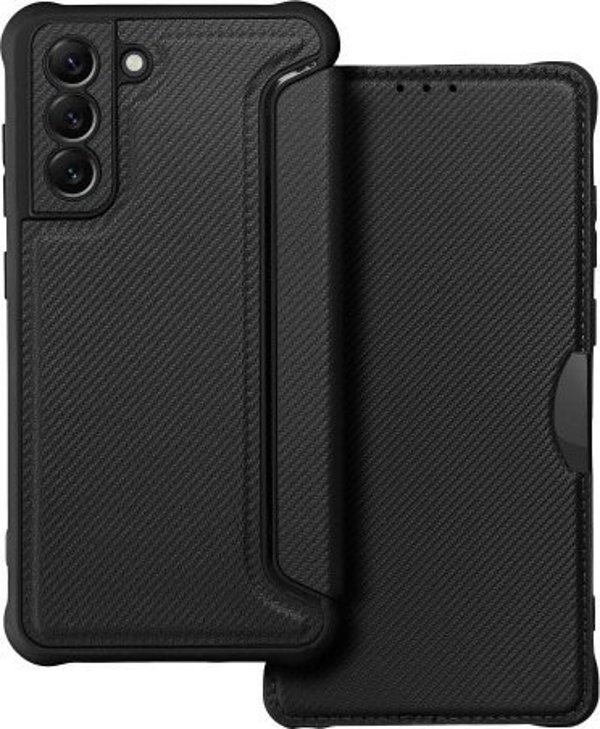 OEM Θήκη RAZOR Book για SAMSUNG S21 FE μαύρο