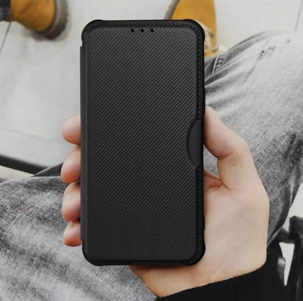 OEM Θήκη RAZOR Book για SAMSUNG S24 μαύρο