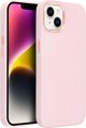 OEM Θήκη FRAME για IPHONE 13 ροζ πούδρα