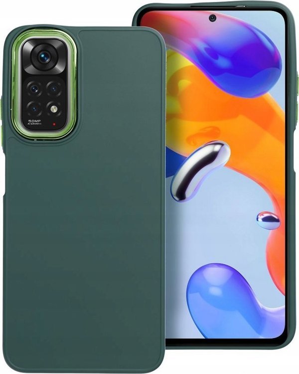 OEM Θήκη FRAME για XIAOMI Redmi Note 11 / 11S πράσινο