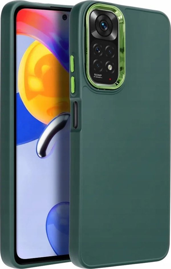 OEM Θήκη FRAME για XIAOMI Redmi Note 11 / 11S πράσινο