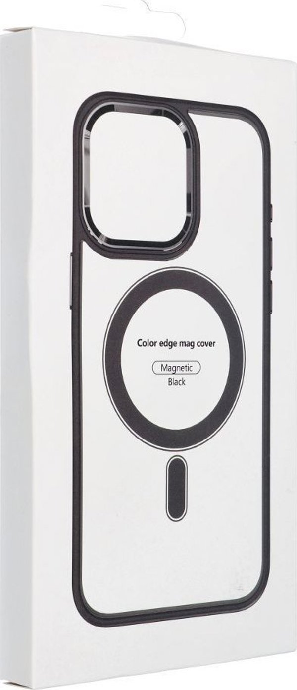 OEM Θήκη COLOR EDGE MAG COVER συμβατή με MagSafe για IPHONE 11 Pro μαύρο