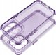 OEM Θήκη MATRIX CLEAR για IPHONE 14 ανοιχτό μοβ