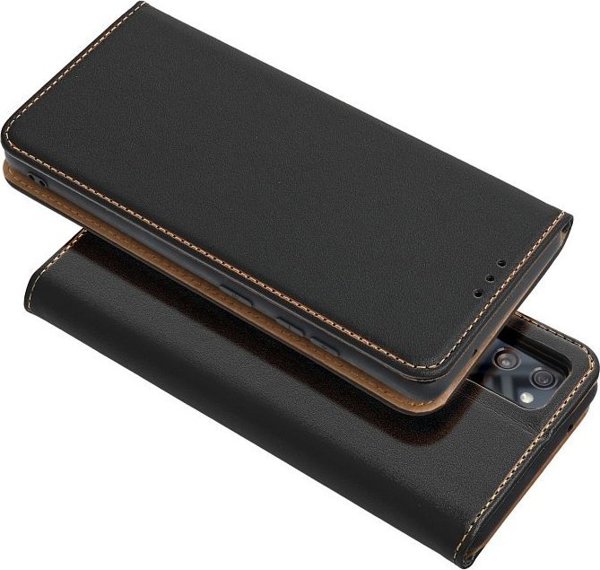 OEM Καμπύρα SMART PRO Book δερμάτινη για XIAOMI Redmi Note 12S μαύρο