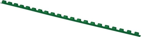 Office Products Χτένες Βιβλιοδεσίας Πλαστικές A4, 6mm, Χωρητικότητα 25 Φύλλα, 100 Τεμάχια, Πράσινο