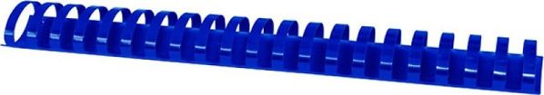 Office Products Σπιράλ Βιβλιοδεσίας Πλαστικά, A4, 38mm, Χωρητικότητα 350 Φύλλα, Μπλε, 50 Τεμάχια