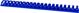Office Products Χτένες Βιβλιοδεσίας A4, 32mm, Χωρητικότητα 300 Φύλλα, 21 Δαχτυλίδια, Μπλε, 50 Τεμάχια
