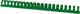 Office Products Πλαστικές Χτένες Βιβλιοδεσίας A4, 25mm, 240 Φύλλα, 21 Δαχτυλίδια, Πράσινες, 50 Τεμάχια