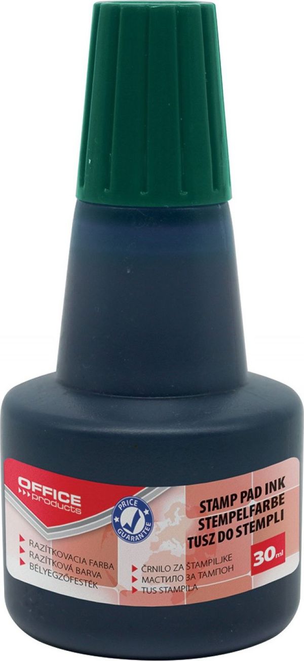 Office Products Τusz για Σφραγίδες 30ml Πράσινο