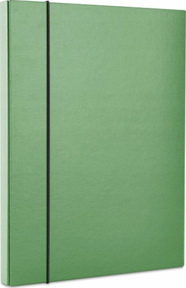 Office Products Φάκελος-Κουτί Με Λάστιχο, PP, A4, Πλάτος 40mm, Πράσινο