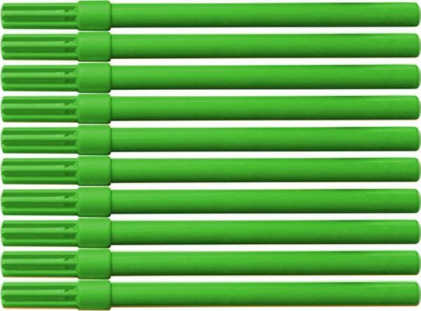 Office Products Μαρκαδόροι Γραφείου, Μύτη 1mm, Πράσινο, 10 Τεμάχια