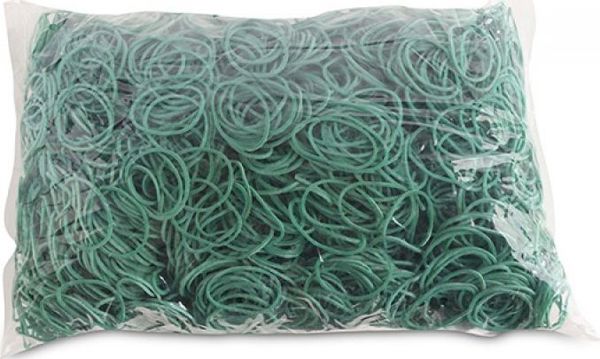 Office Products Λαστιχάκια, Διάμετρος 30mm, 60% Καουτσούκ, Πράσινα, 1000g