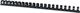 Office Products Χτένες Βιβλιοδεσίας Πλαστικές A4, 16mm, 145 Φύλλα, 100 Τεμάχια, Μαύρες