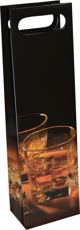 Τσάντα για αλκοόλ Office Products, πλαστικοποιημένη, 12x8x41,5cm, με λαβή, διάφορα σχέδια