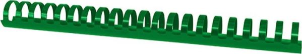 Office Products Πλαστικά Σπιράλ Βιβλιοδεσίας A4, 28.5mm, 270 Φύλλων, 50 Τεμάχια, Πράσινα