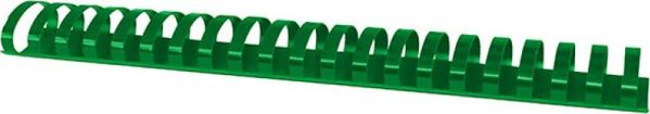 Office Products Πλαστικά Σπιράλ Βιβλιοδεσίας A4, 45mm, Χωρητικότητα 440 Φύλλα, Πράσινα, 50 Τεμάχια