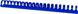 Office Products Πλαστικές Χτένες Βιβλιοδεσίας A4, 28.5mm, Για 270 Φύλλα, 21 Δακτύλιοι, Μπλε, 50 Τεμάχια