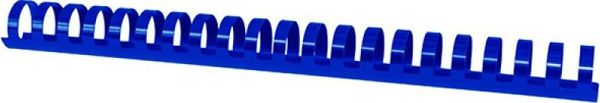 Office Products Πλαστικές Χτένες Βιβλιοδεσίας A4, 25mm, 240 Φύλλων, 50 Τεμάχια, Μπλε