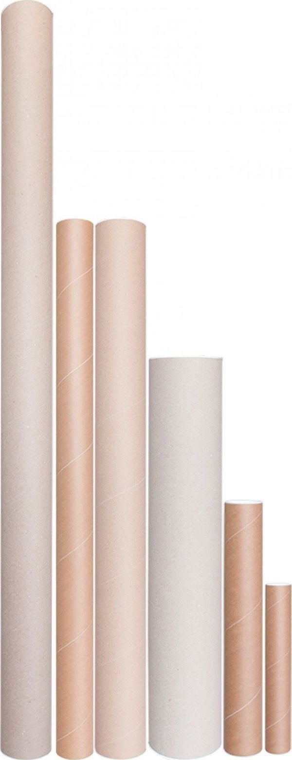 Office Products Χάρτινος Σωλήνας Αποστολής Εγγράφων, Διάμετρος 100 mm, Μήκος 550 mm, για Μεγέθη A2, B3, B2