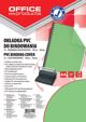 Office Products Διαφάνειες Βιβλιοδεσίας PVC A4 200 Micron, Πράσινες Διαφανείς, 100 Τεμάχια