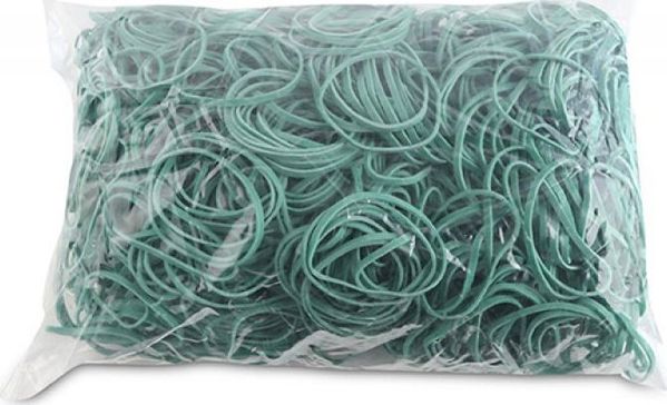 Office Products Λαστιχάκια Γραφείου, Διάμετρος 50mm, 60% Καουτσούκ, Πράσινα, 1000g