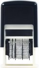 Office Products Αυτόματη Σφραγίδα Ημερομηνίας, 4mm, Μορφή ΗΗ-ΜΜ-ΕΕΕΕ, Μαύρο Χρώμα, Αντιολισθητική Βάση