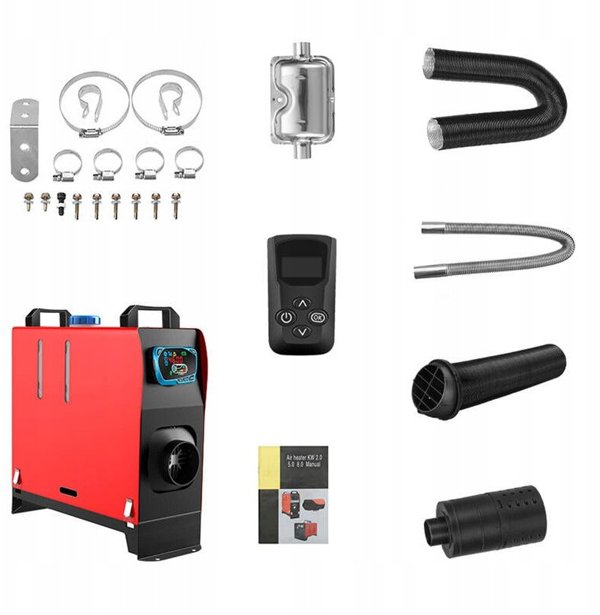 Σύστημα θέρμανσης στάθμευσης BlitzWolf BW-AH-V1B, 5kw, 12V
