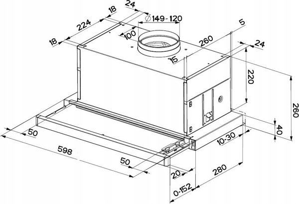 Απορροφητήρας Faber COOKER HOOD MAXIMA NG ECO EV8 AM/XA60