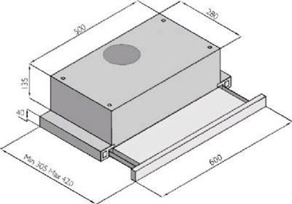 Okap Schlosser RH15BL