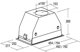 Okap Cata CATA | Hood | GC DUAL A 75 XGWH | Canopy | Energy efficiency class A | Plotis 79.2 cm | 820 m³/h | Touch control | LED | Baltas glass
