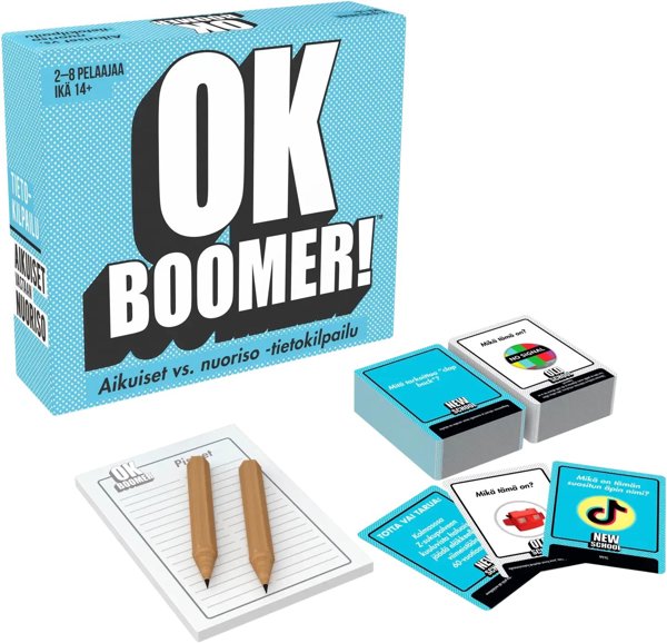 OK Boomer - party game, Finland