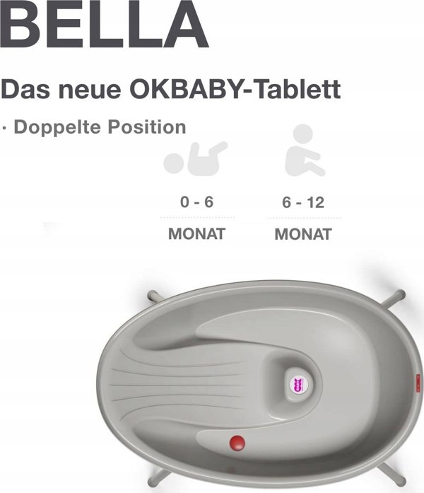 OkBaby OKBABY bath tub with bath support BELLA, 39252300