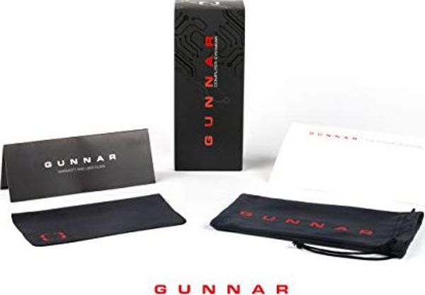 Gunnar Vertex Γυαλιά Προστασίας από Μπλε Φως, Amber Φακοί, Σκελετός Onyx - 65% Φιλτράρισμα Μπλε Φωτός & 100% UV Προστασία