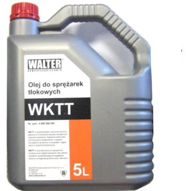 Λάδι Συμπιεστή Walter WKTT 5L – Λιπαντικό για Αεροσυμπιεστές