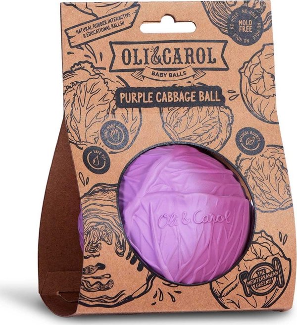 Oli&Carol Oli&Carol Μωβ Λάχανο Μπάλα Μωρού, 0+
